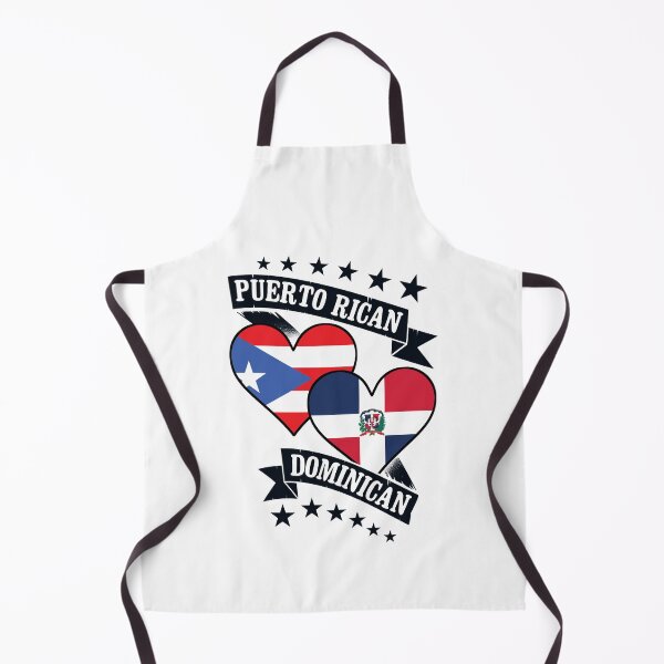 Item preview, Puerto Rican Dominican Heart Flags Dominirican designed and sold by ReallyAwesome.