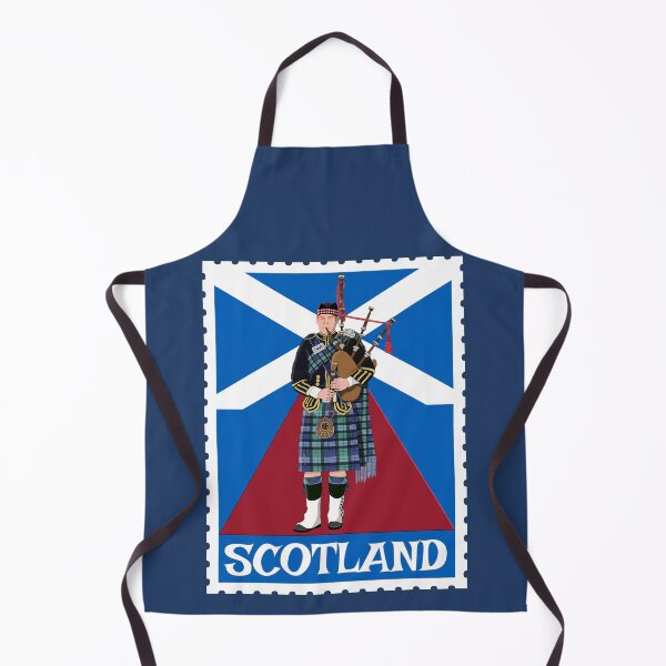 Item preview, Scotland Bagpiper designed and sold by Sfumata Illustration.
