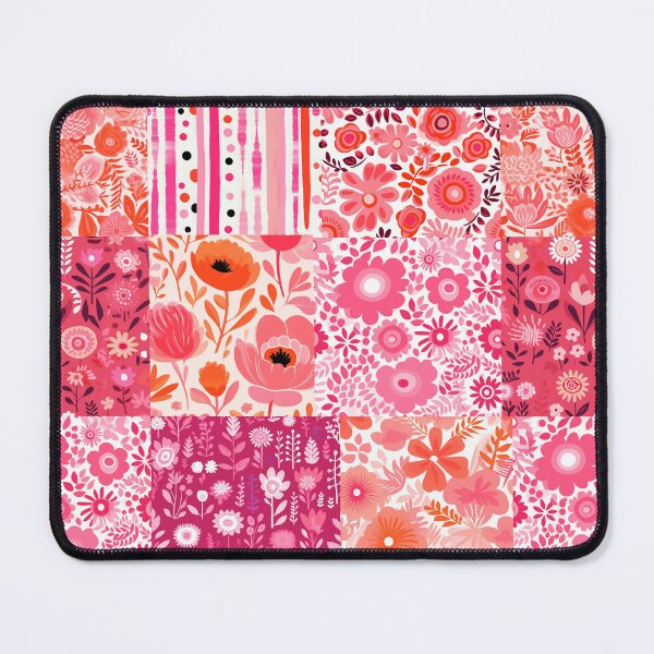 Item preview, Pink Floral Patchwork designed and sold by OLAIZA.
