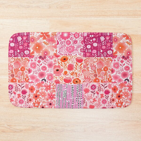 Item preview, Pink Floral Patchwork  designed and sold by OLAIZA.