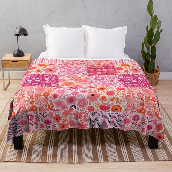 Item preview, Pink Floral Patchwork designed and sold by OLAIZA.