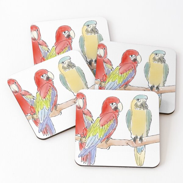 Item preview, Macaw Parrots designed and sold by gboscherini.