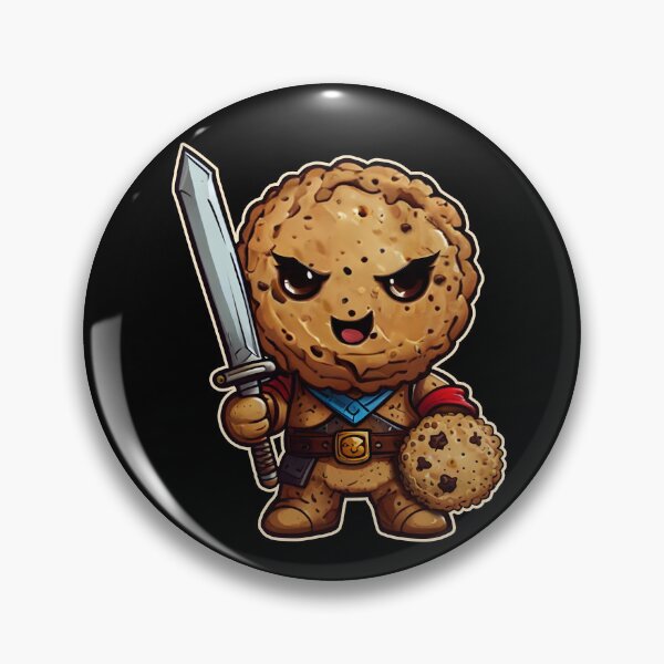 Item preview, Cookie warrior medieval cookie pattern designed and sold by Szkicerka.