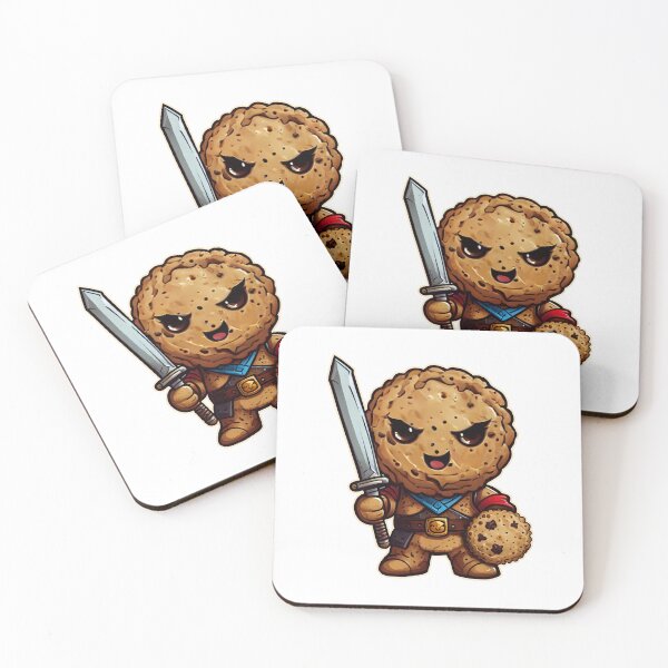 Item preview, Cookie warrior medieval cookie pattern designed and sold by Szkicerka.