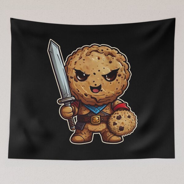 Item preview, Cookie warrior medieval cookie pattern designed and sold by Szkicerka.