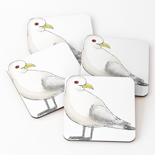 Item preview, Black-Legged Kittiwake designed and sold by gboscherini.