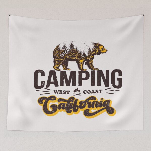 Item preview, California Camping designed and sold by Chonguissa Fashion.