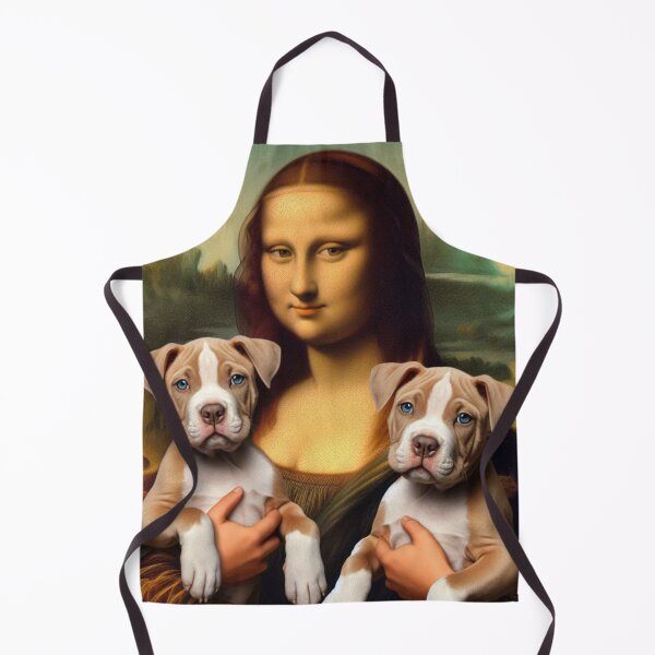 Item preview, Monalisa and Pitbull puppies designed and sold by 123ks.