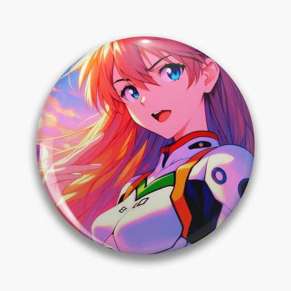 Item preview, Asuka from Evangelion at sunset designed and sold by Xopshi.