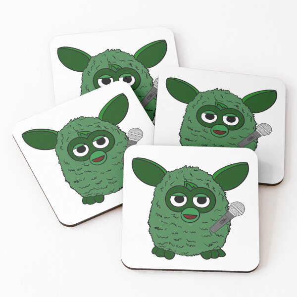 Item preview, Forest Green Singer Furby designed and sold by Animals-by-JB.