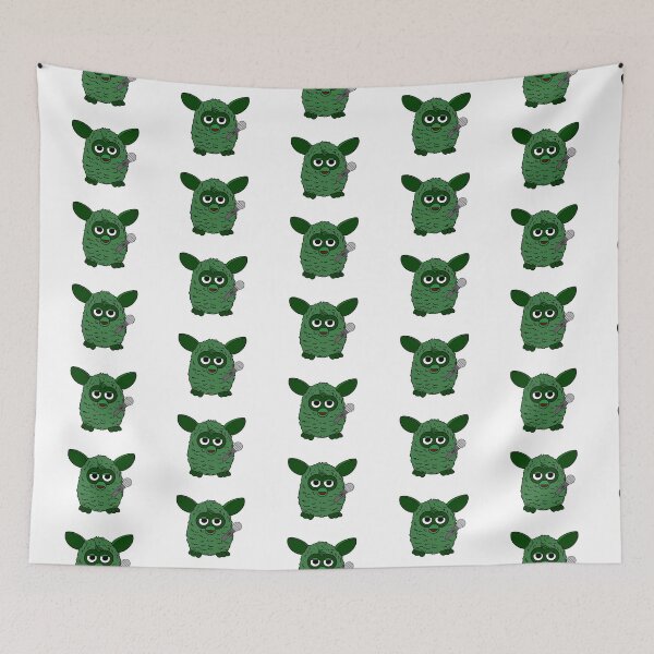 Item preview, Forest Green Singer Furby designed and sold by Animals-by-JB.