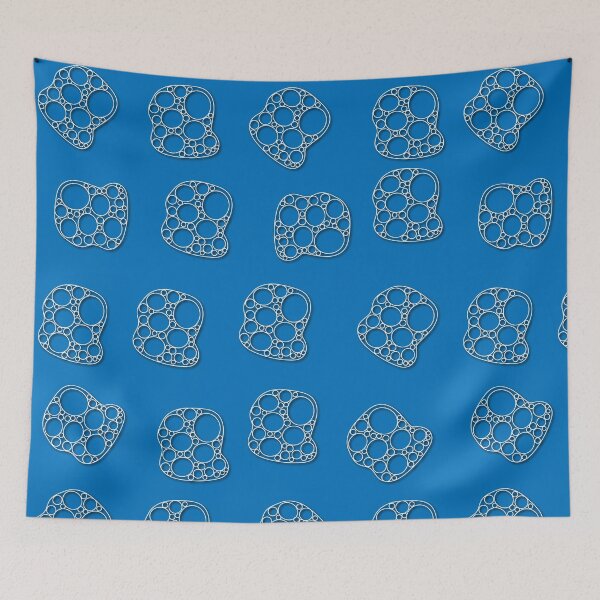 Item preview, blue background bubble image designed and sold by wonghong.
