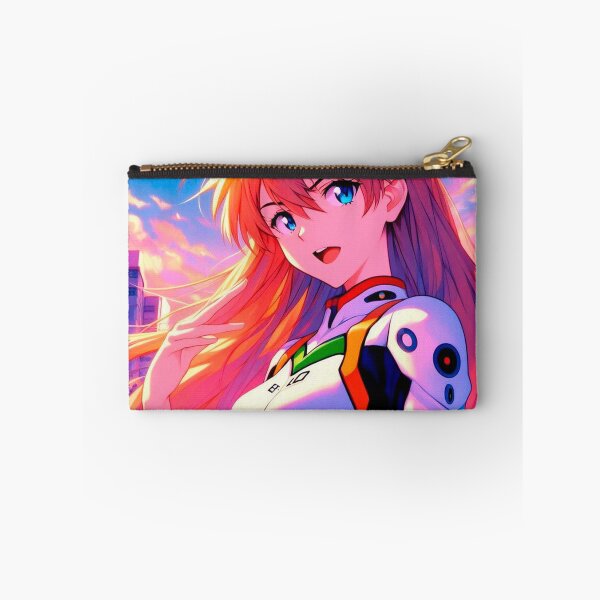 Artikelvorschau, Asuka aus Evangelion bei Sonnenuntergang entworfen und verkauft von Xopshi.