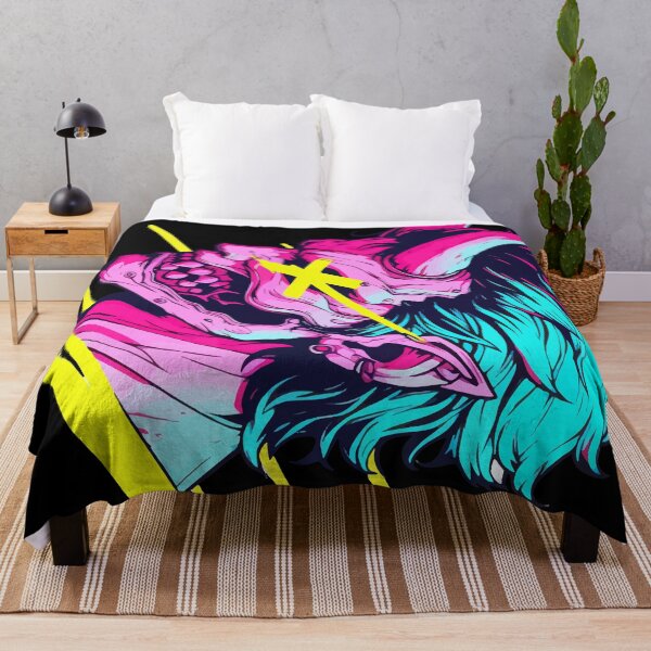 Item preview, Cool Oni Yokai Hannya Ogre Neon Art designed and sold by TomFrontierArt.
