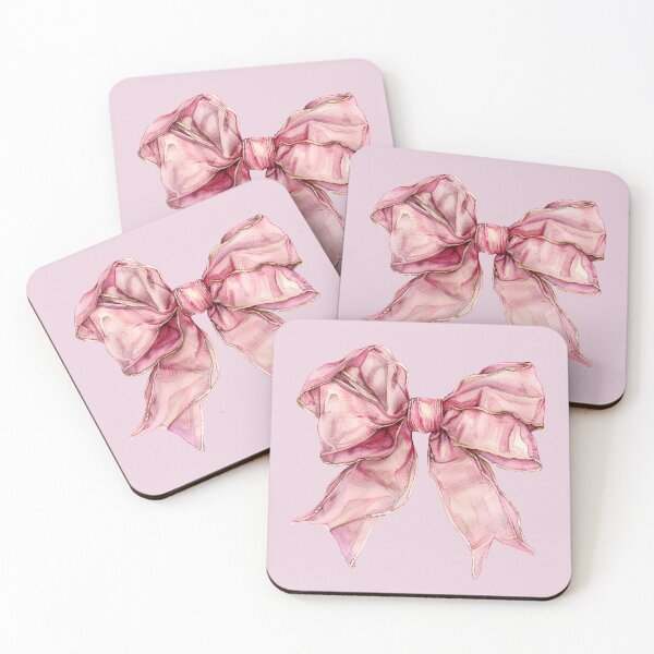 Item preview, Coquette Bow Aesthetic Style, Decorative Pink Ribbon designed and sold by CozyLightsStore.