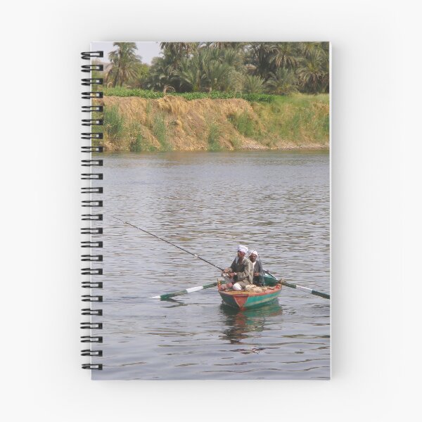 Item preview, Aswan, Egypt - Egyptian fishermen on the Nile designed and sold by photophantom.