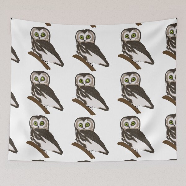 Item preview,  Saw-whet Owls designed and sold by Ashley’sAnimalz.