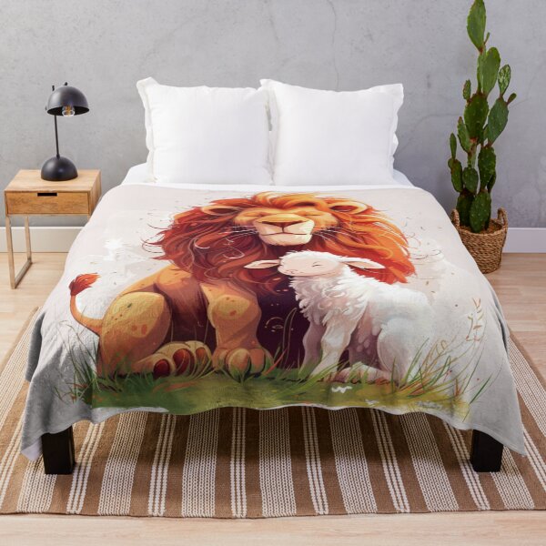 Item preview, Children's Lion and The Lamb designed and sold by alissachristine.