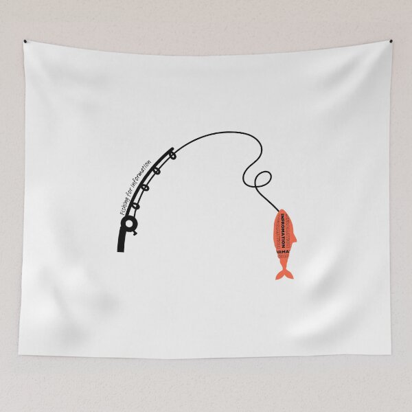 Item preview, Fishing for information (fishing rod) designed and sold by ProjectLui.