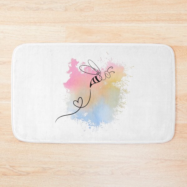 Item preview, Bee rainbow design designed and sold by BlueTulip20.