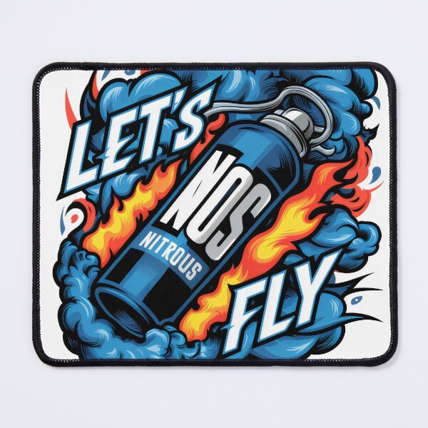 Item preview, NOS Ready No Speed Limit Let's Fly  designed and sold by GesparHouse.