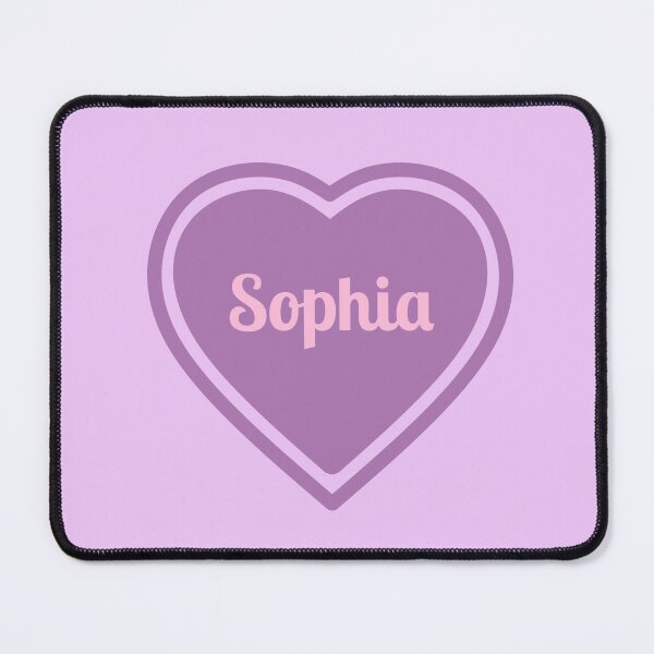 Item preview, Sophia Name Girl Purple designed and sold by Monika Howarth.