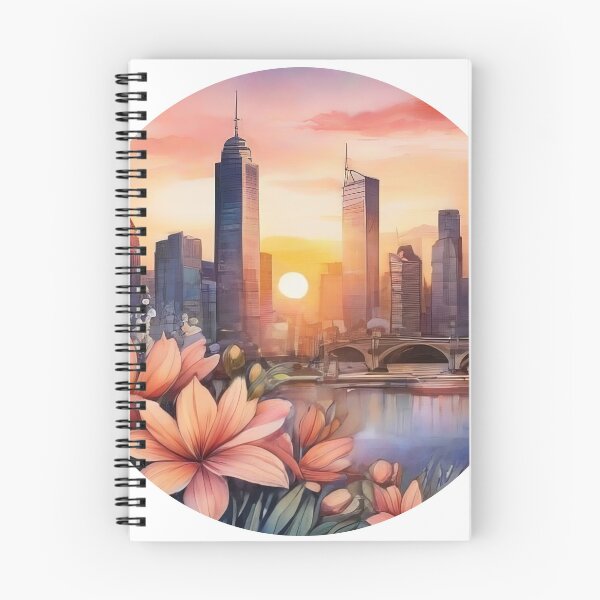 Item preview, City Sunset Sticker (1408) designed and sold by WASjourney.
