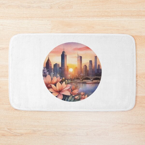 Item preview, City Sunset Sticker (1408) designed and sold by WASjourney.