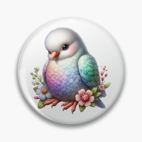 Item preview, Rainbow Dove designed and sold by CookieandShadow.