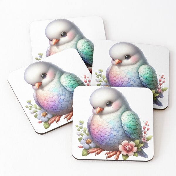 Item preview, Rainbow Dove designed and sold by CookieandShadow.