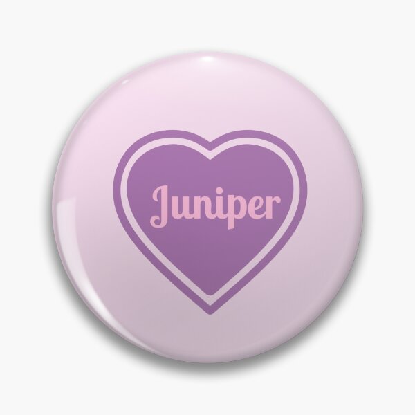 Item preview, Juniper Name Girl Purple designed and sold by Monika Howarth.