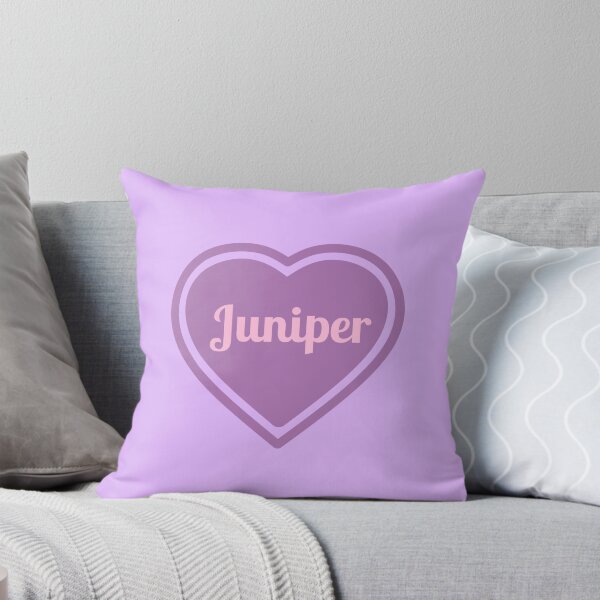 Item preview, Juniper Name Girl Purple designed and sold by Monika Howarth.
