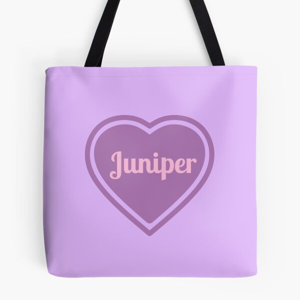 Item preview, Juniper Name Girl Purple designed and sold by Monika Howarth.