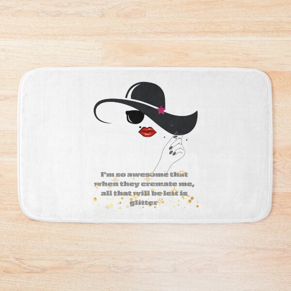 Item preview, Awesome sophisticated elegant women face in sexy black hat  designed and sold by YourTrendyTees.