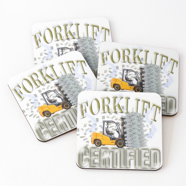 Item preview, funny forklift certified operator designed and sold by Brownpants.