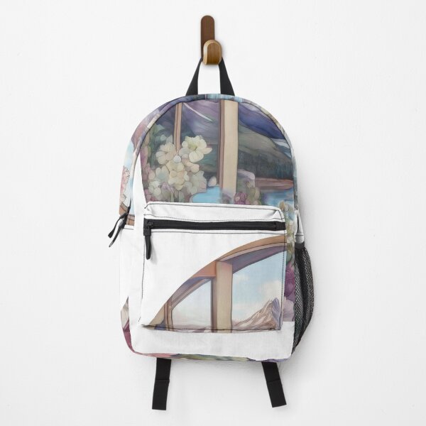 Item preview, Mountain Lake Relaxation Sticker (1419) designed and sold by WASjourney.