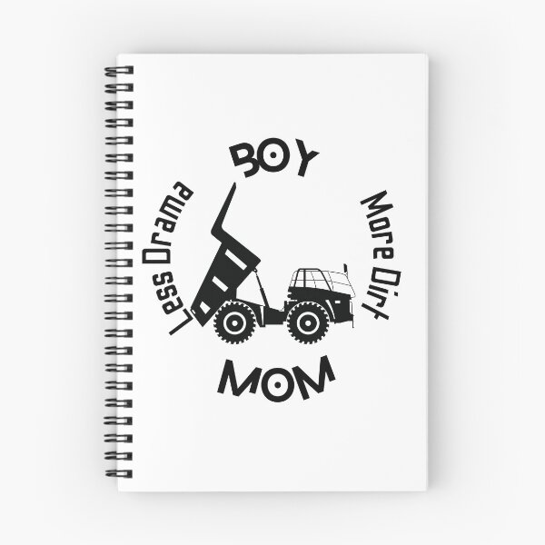 Item preview, Boy Mom Less Drama More Dirt black designed and sold by Growyld.