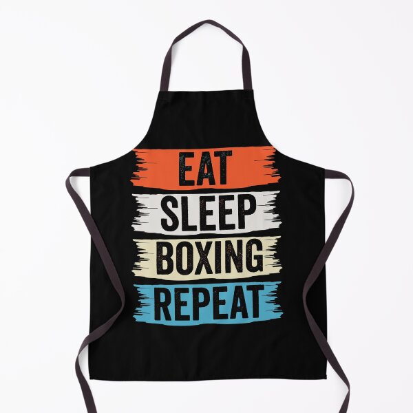 Item preview, Boxing Eat Sleep Repeat Fitness Motivational designed and sold by BOUCHERIT amine.