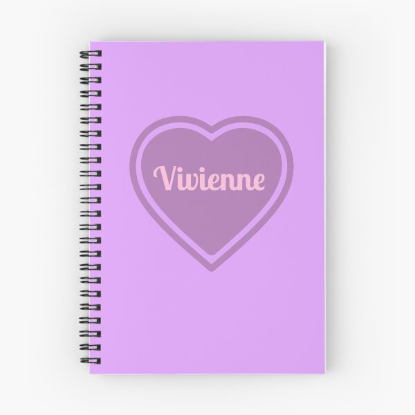 Item preview, Vivienne Name Girl Purple designed and sold by Artbymonika.