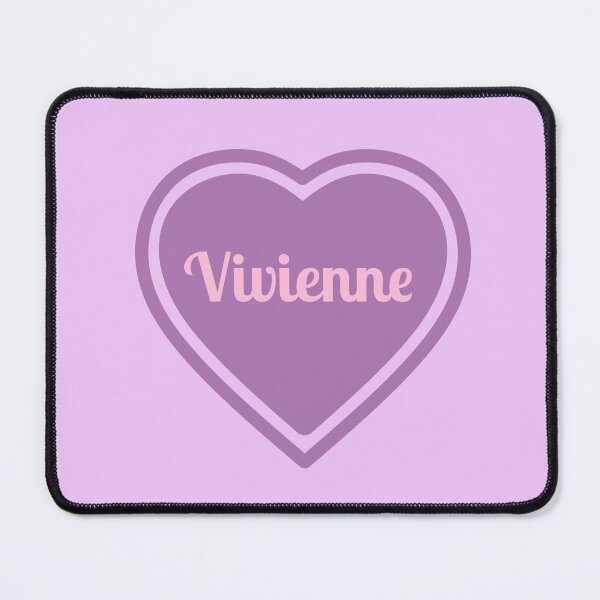 Item preview, Vivienne Name Girl Purple designed and sold by Monika Howarth.