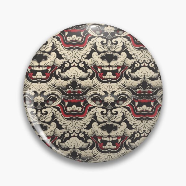 Item preview, Japanese demon designed and sold by KalooDesignArt.