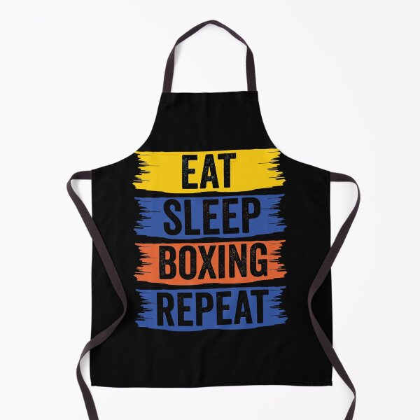 Item preview, Boxing Eat Sleep Repeat Fitness Motivational designed and sold by BOUCHERIT amine.