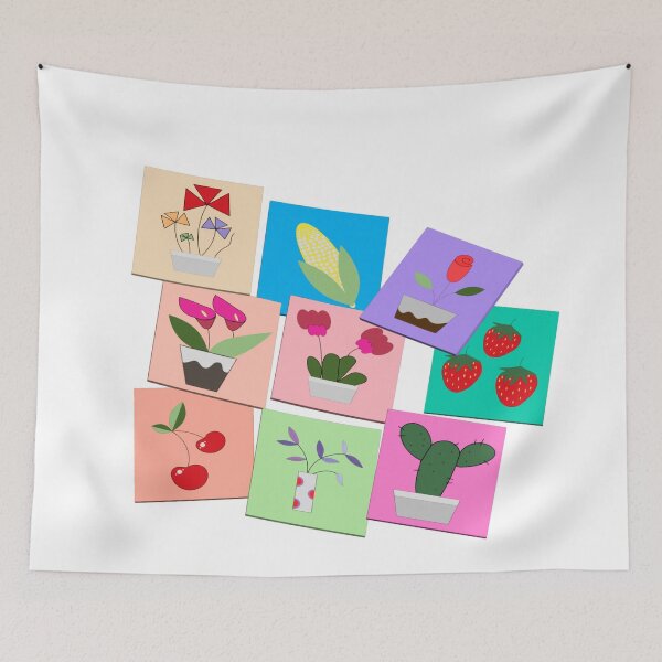 Item preview, Paintings of flowers, potted plants and fruits designed and sold by wonghong.