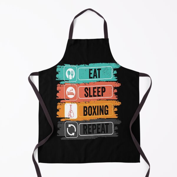 Item preview, Boxing Eat Sleep Repeat Fitness Motivational designed and sold by BOUCHERIT amine.