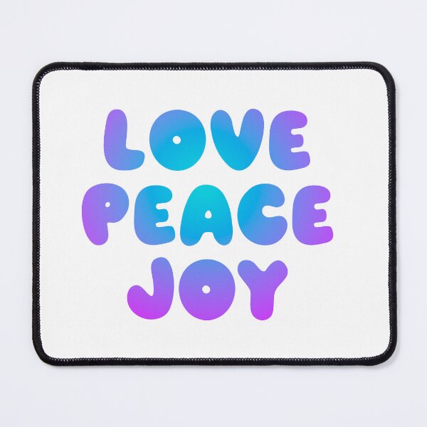 Item preview, Love Peace Joy designed and sold by PickledjoArt.
