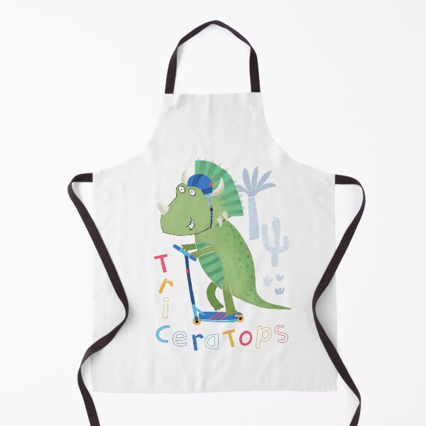 Item preview, Cute Triceratops Dinosaur with Colorful Text by Children's Artist Carla Daly designed and sold by Carla Daly.