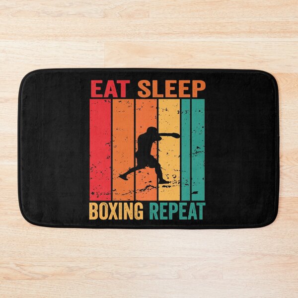 Item preview, Boxing Eat Sleep Repeat Fitness Motivational designed and sold by BOUCHERIT amine.