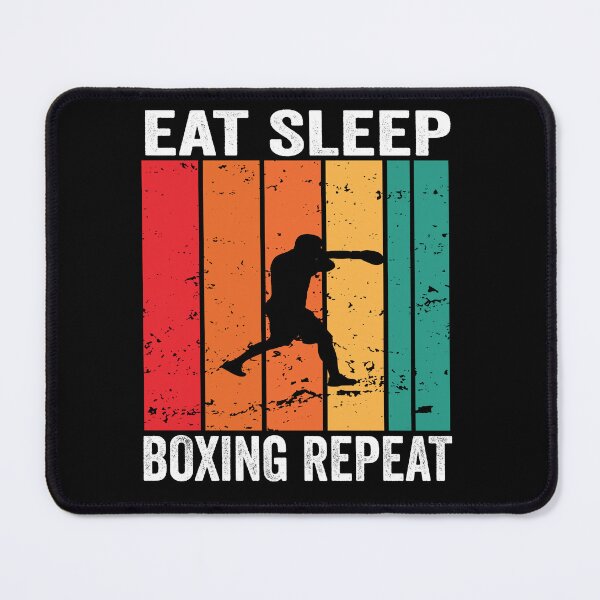 Item preview, Boxing Eat Sleep Repeat Fitness Motivational designed and sold by BOUCHERIT amine.