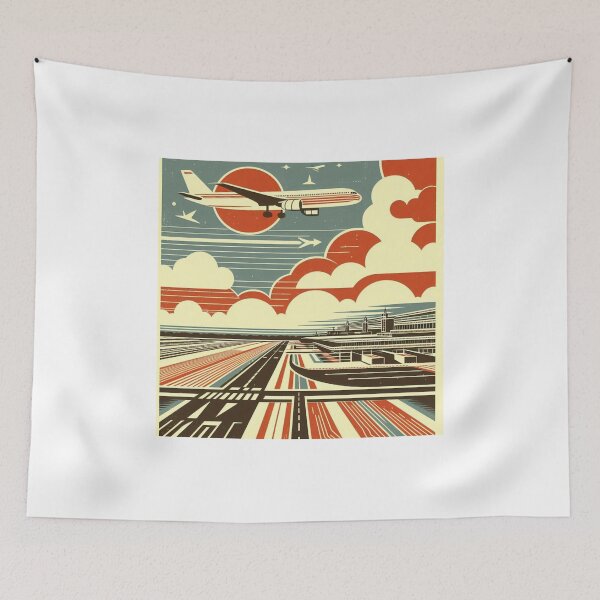 Item preview, vintage airplane designed and sold by laurazael.