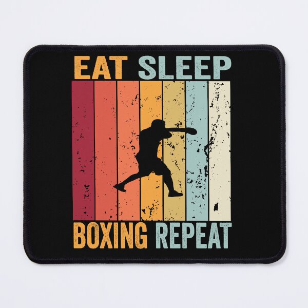 Item preview, Boxing Eat Sleep Repeat Fitness Motivational designed and sold by BOUCHERIT amine.